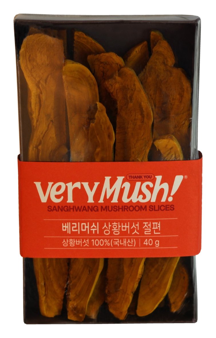 베리머쉬 상황버섯 절편 포장 제품